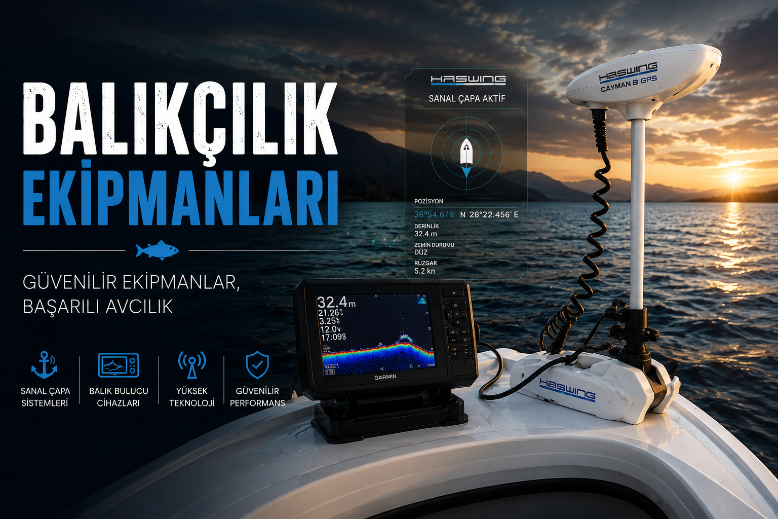 balıkçılık ekipmanları